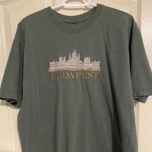 Vintage Budapest Embroidered T-Shirt